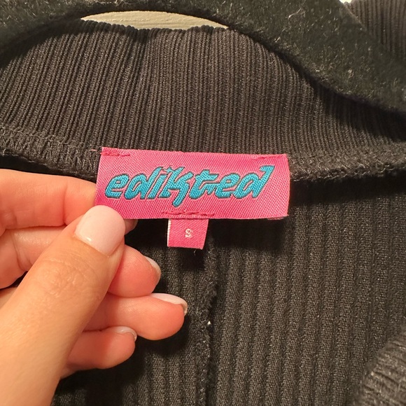 Edikted Lucia Ribbed‎ Romper - Picture 5 of 6